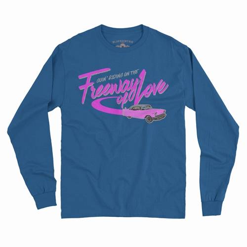 Aretha Franklin Freeway of Love Long Sleeve T-Shirt