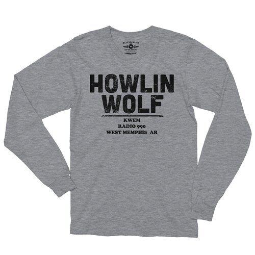 Howlin' Wolf KWEM Radio Long Sleeve T-Shirt