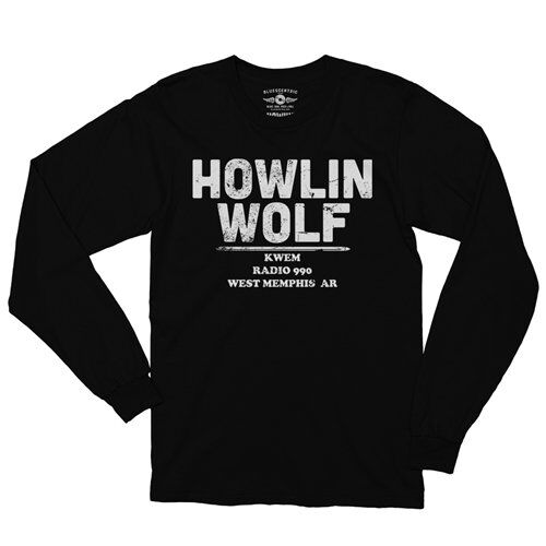 Howlin' Wolf KWEM Radio Long Sleeve T-Shirt
