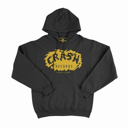 Crash Records Logo Pullover Jacket