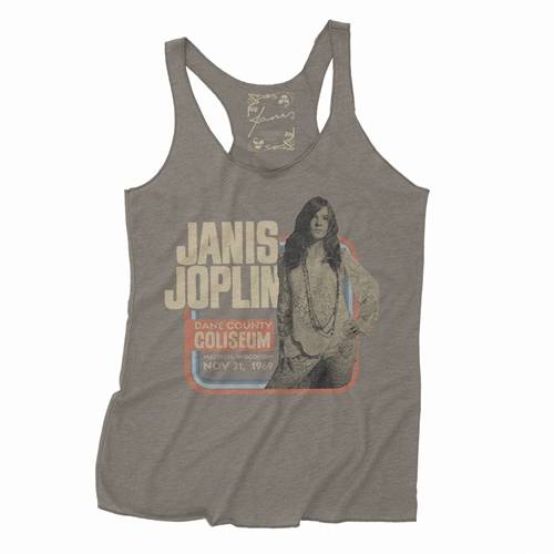 Janis Joplin Vintage Concert Racerback Tank - Women's