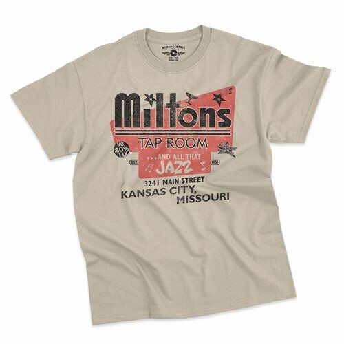 Milton's Jazz Kansas City T-Shirt - Classic Heavy Cotton