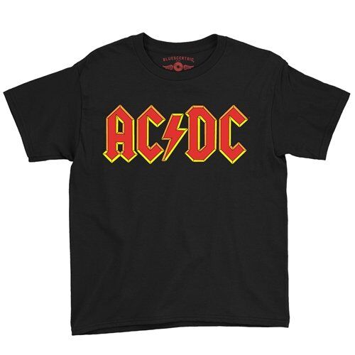 AC/DC Comic Logo Youth T-Shirt - Lightweight Vintage Children & Toddlers