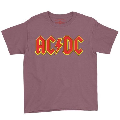 AC/DC Comic Logo Youth T-Shirt - Lightweight Vintage Children & Toddlers