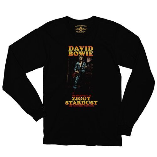 David Bowie Ziggy Stardust & the Spiders Long Sleeve T-Shirt