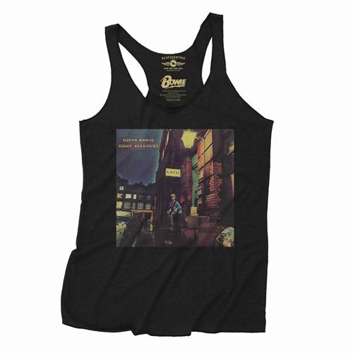 David Bowie Ziggy Stardust Album Cover Racerback Tank - Women's