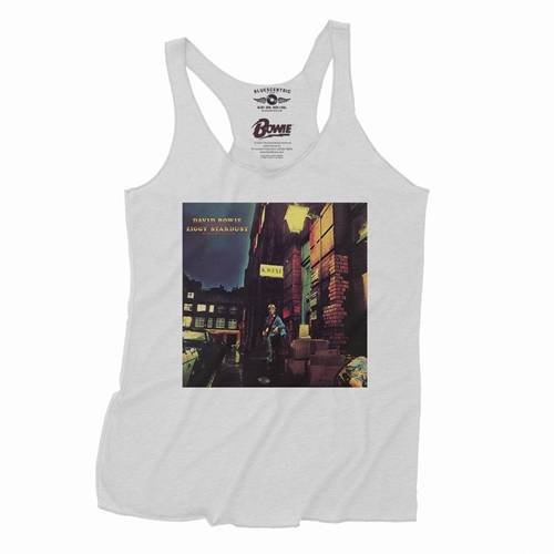 David Bowie Ziggy Stardust Album Cover Racerback Tank - Women's