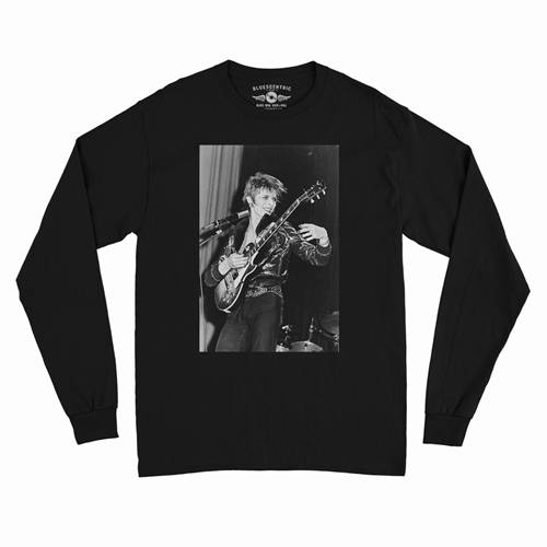 David Bowie Glam Photo Long Sleeve T-Shirt