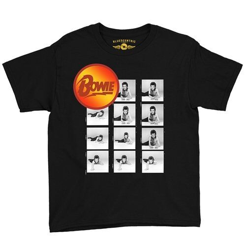 David Bowie Photo Roll Youth T-Shirt - Lightweight Vintage Children & Toddlers