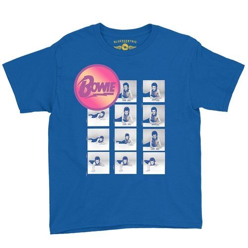 David Bowie Photo Roll Youth T-Shirt - Lightweight Vintage Children & Toddlers