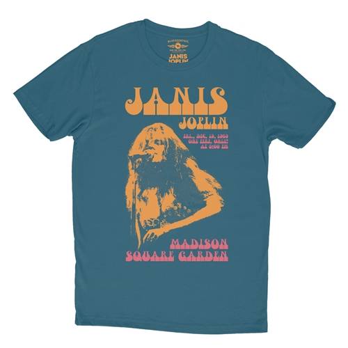 Janis Joplin at Madison Square Garden T-Shirt - Lightweight Vintage Style