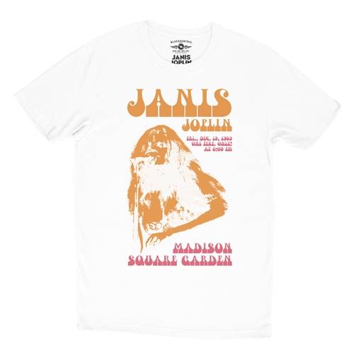 Janis Joplin at Madison Square Garden T-Shirt - Lightweight Vintage Style