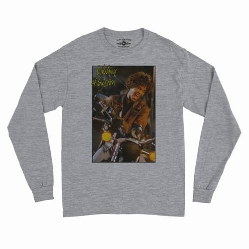 Whitney Houston Riding Gloves Long Sleeve T-Shirt