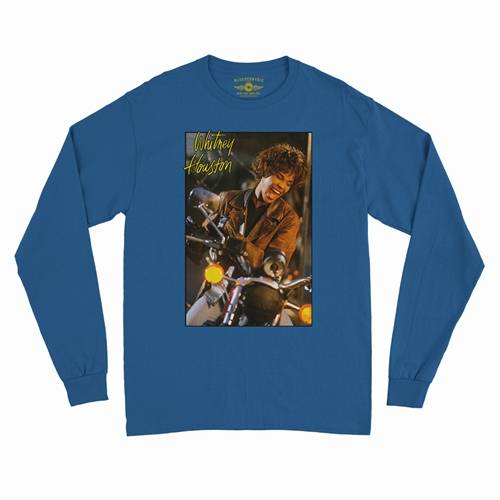 Whitney Houston Riding Gloves Long Sleeve T-Shirt