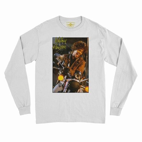 Whitney Houston Riding Gloves Long Sleeve T-Shirt