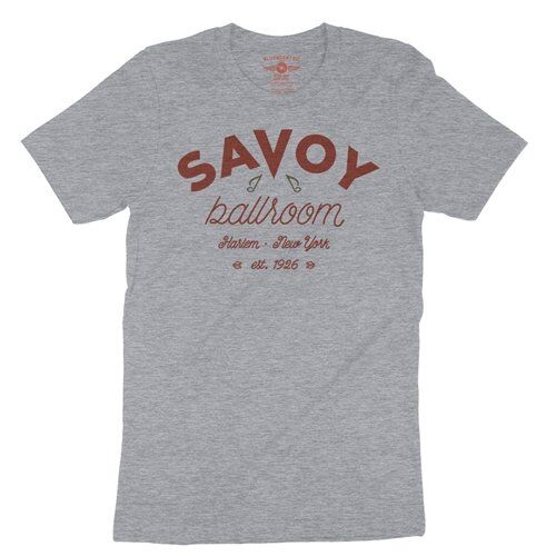 Arched Savoy Ballroom T-ShirtT-Shirt - Lightweight Vintage Style
