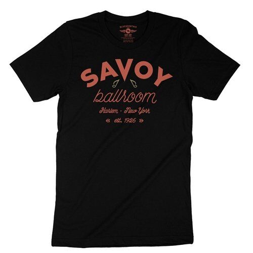 Arched Savoy Ballroom T-ShirtT-Shirt - Lightweight Vintage Style