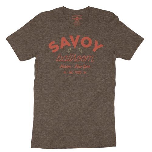 Arched Savoy Ballroom T-ShirtT-Shirt - Lightweight Vintage Style