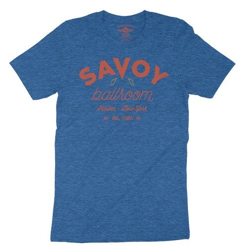 Arched Savoy Ballroom T-ShirtT-Shirt - Lightweight Vintage Style
