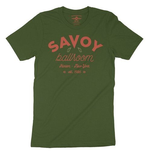 Arched Savoy Ballroom T-ShirtT-Shirt - Lightweight Vintage Style