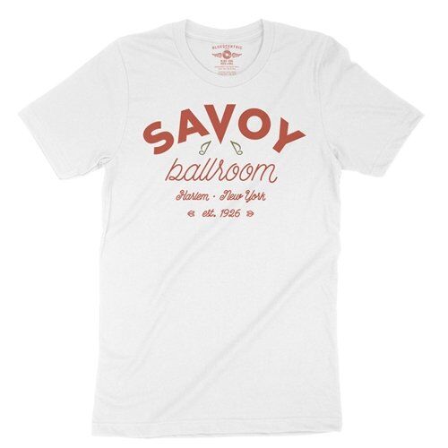 Arched Savoy Ballroom T-ShirtT-Shirt - Lightweight Vintage Style