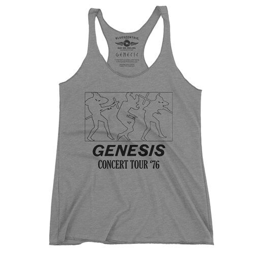Genesis Concert Tour '76 Racerback Tank - Women's
