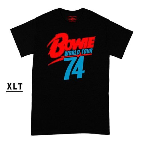 XLT David Bowie '74 Vintage Tour T-Shirt - Men's Big & Tall