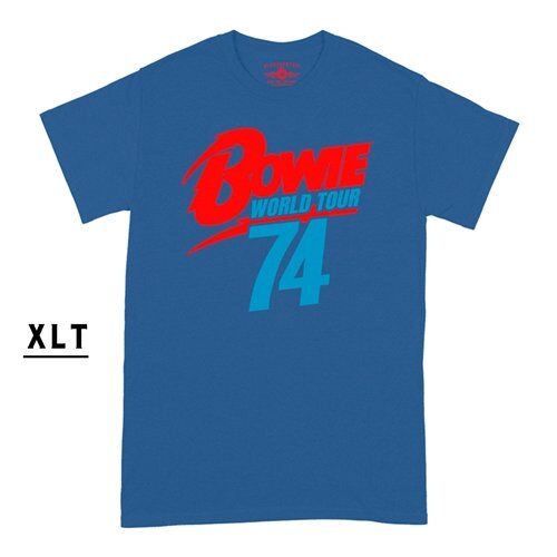 XLT David Bowie '74 Vintage Tour T-Shirt - Men's Big & Tall