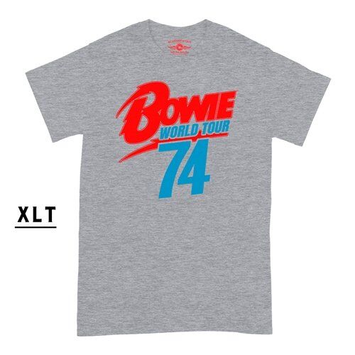 XLT David Bowie '74 Vintage Tour T-Shirt - Men's Big & Tall