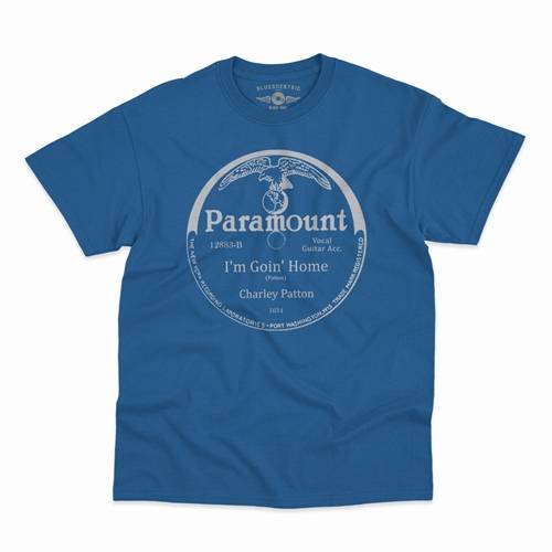 Charley Patton Goin' Home T-Shirt - Classic Heavy Cotton