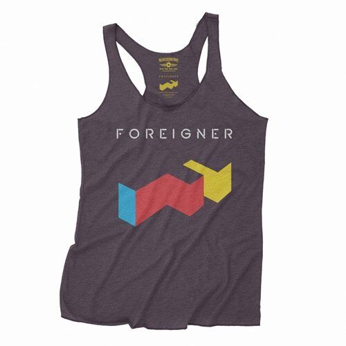 Foreigner Logo Racerback Tank - Women's