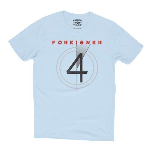 Foreigner 4 Album T-Shirt - Lightweight Vintage Style