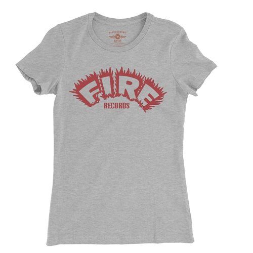 Fire Records Ladies T Shirt - Relaxed Fit