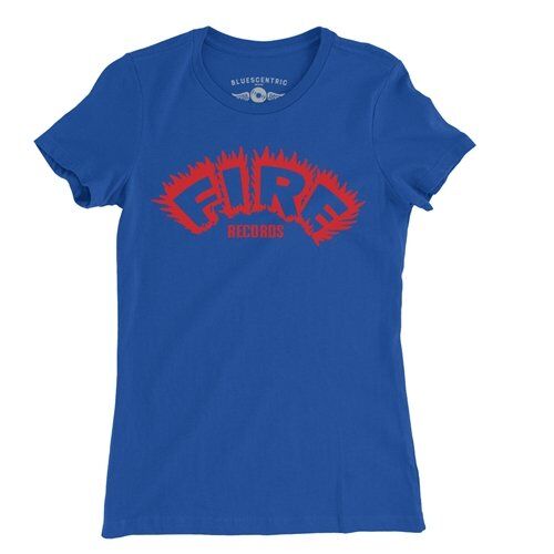 Fire Records Ladies T Shirt - Relaxed Fit