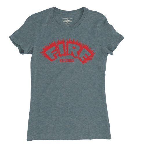 Fire Records Ladies T Shirt - Relaxed Fit