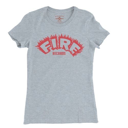 Fire Records Ladies T Shirt - Relaxed Fit