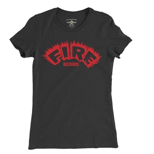 Fire Records Ladies T Shirt - Relaxed Fit