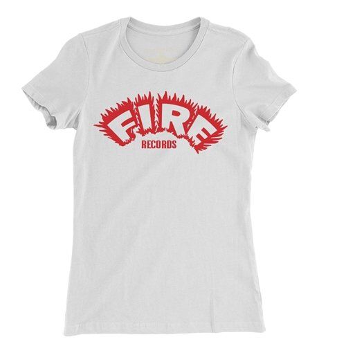 Fire Records Ladies T Shirt - Relaxed Fit
