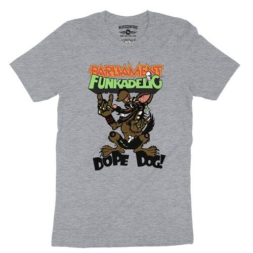 Parliament-Funkadelic Dope Dog Retro T-Shirt - Lightweight Vintage Style