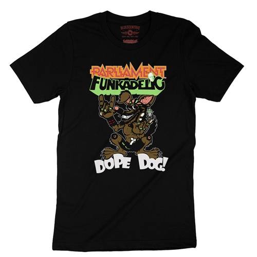 Parliament-Funkadelic Dope Dog Retro T-Shirt - Lightweight Vintage Style