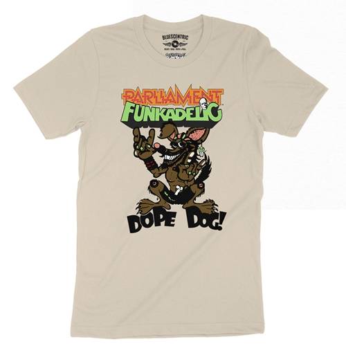 Parliament-Funkadelic Dope Dog Retro T-Shirt - Lightweight Vintage Style