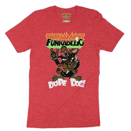 Parliament-Funkadelic Dope Dog Retro T-Shirt - Lightweight Vintage Style