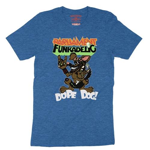 Parliament-Funkadelic Dope Dog Retro T-Shirt - Lightweight Vintage Style
