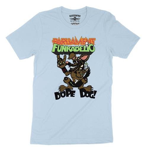 Parliament-Funkadelic Dope Dog Retro T-Shirt - Lightweight Vintage Style