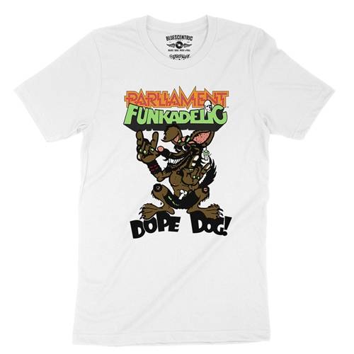 Parliament-Funkadelic Dope Dog Retro T-Shirt - Lightweight Vintage Style