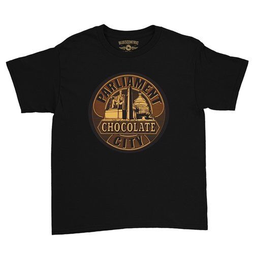 Parliament Chocolate City Album Cover Youth T-Shirt - Lightweight Vintage Children & Toddlers