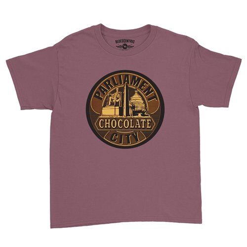 Parliament Chocolate City Album Cover Youth T-Shirt - Lightweight Vintage Children & Toddlers