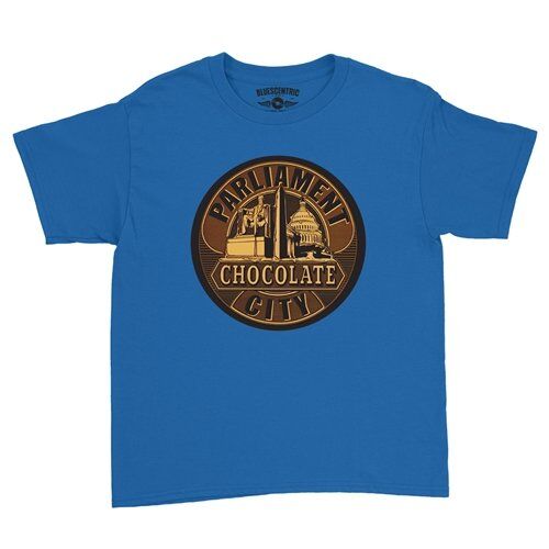Parliament Chocolate City Album Cover Youth T-Shirt - Lightweight Vintage Children & Toddlers
