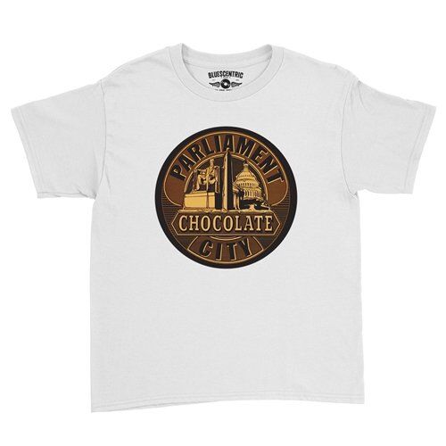 Parliament Chocolate City Album Cover Youth T-Shirt - Lightweight Vintage Children & Toddlers