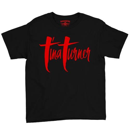 Tina Turner Logo Youth T-Shirt - Lightweight Vintage Children & Toddlers